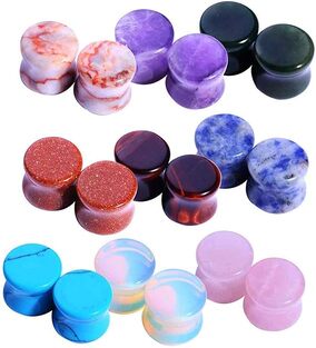 BodyJ You PC Body Piercing Stone Plugs ( )