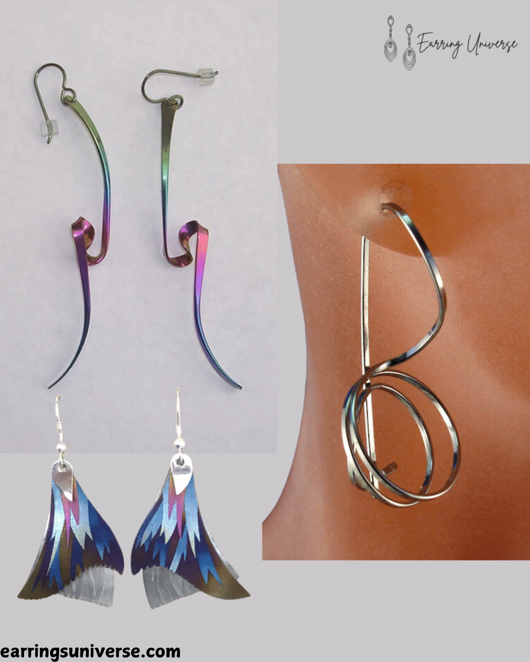 Niobium Earrings ( )