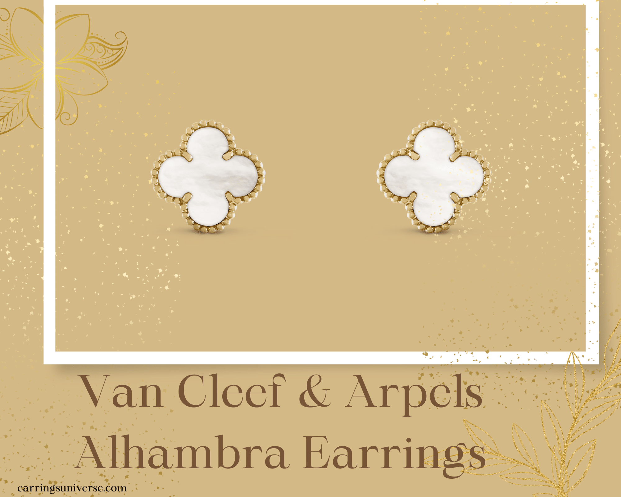 Van Cleef & Arpels Alhambra Earrings