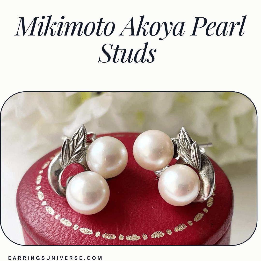 Mikimoto Akoya Pearl Studs 