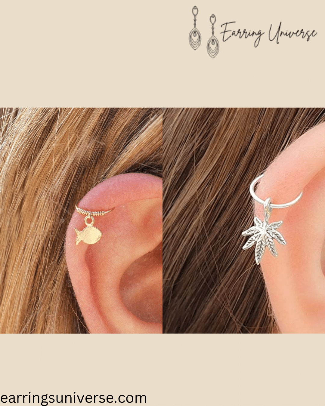 Charm Cartilage Earrings ( )