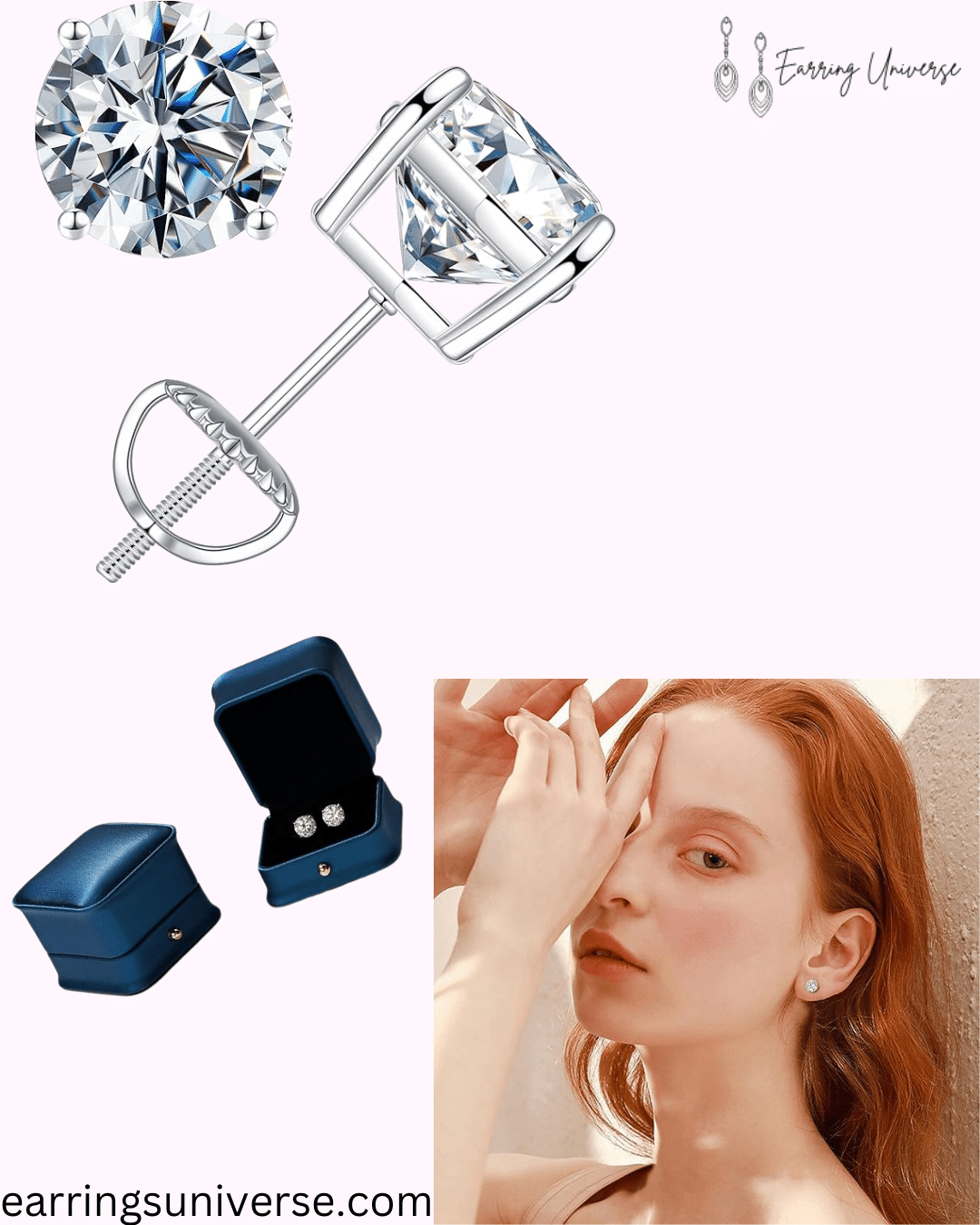 James Allen Moissanite Stud Earrings