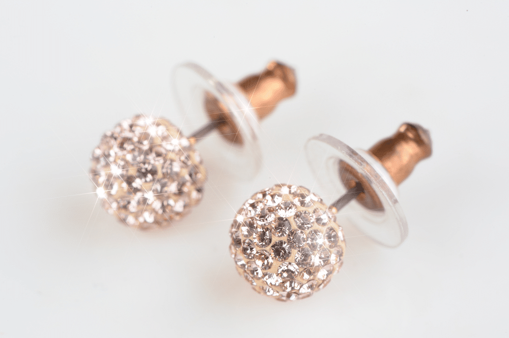 diamond stud earrings